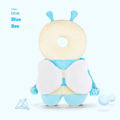 Baby head protection pillow with wings to prevent head injuries from falls

