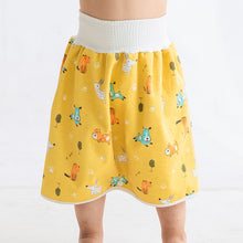 Leak-proof baby waterproof training pants with soft cotton skirt for toddlers

