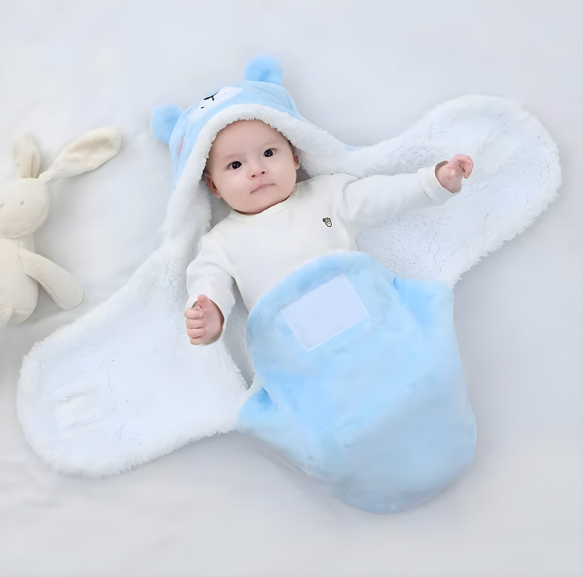 Soft and breathable newborn baby sleeping bag for safe infant sleep

