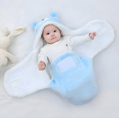 Soft and breathable newborn baby sleeping bag for safe infant sleep

