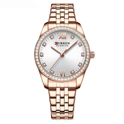 Women's Roman Numeral Waterproof Simple Watch