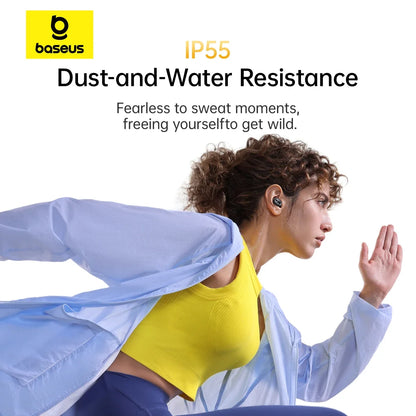 Baseus Bass BD1 Wireless Earphones with Bluetooth 5.4 and 38H Battery Life