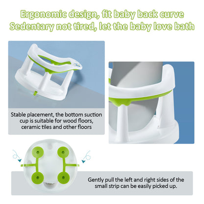 Safe and sturdy bath chair for children aged 6 months and above

