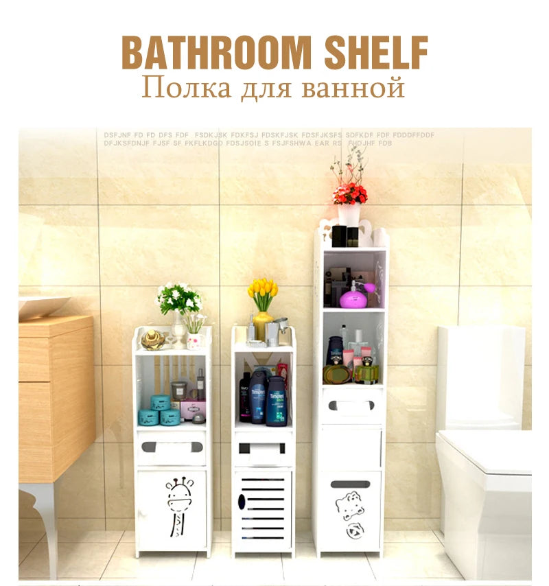bathroom storage shelf