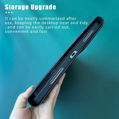 Magic Keyboard & Wireless Mouse Case for iPad & Tablet