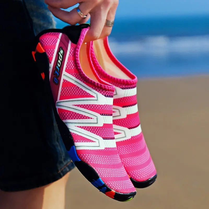 Unisex Quick Dry Aqua Shoes for Swimming and Beach Activities

