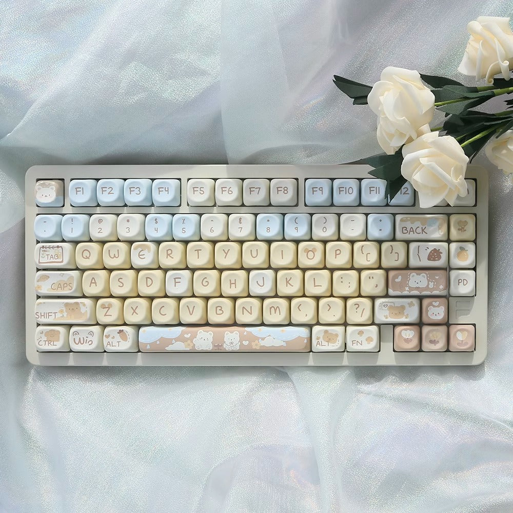 bear keycaps set