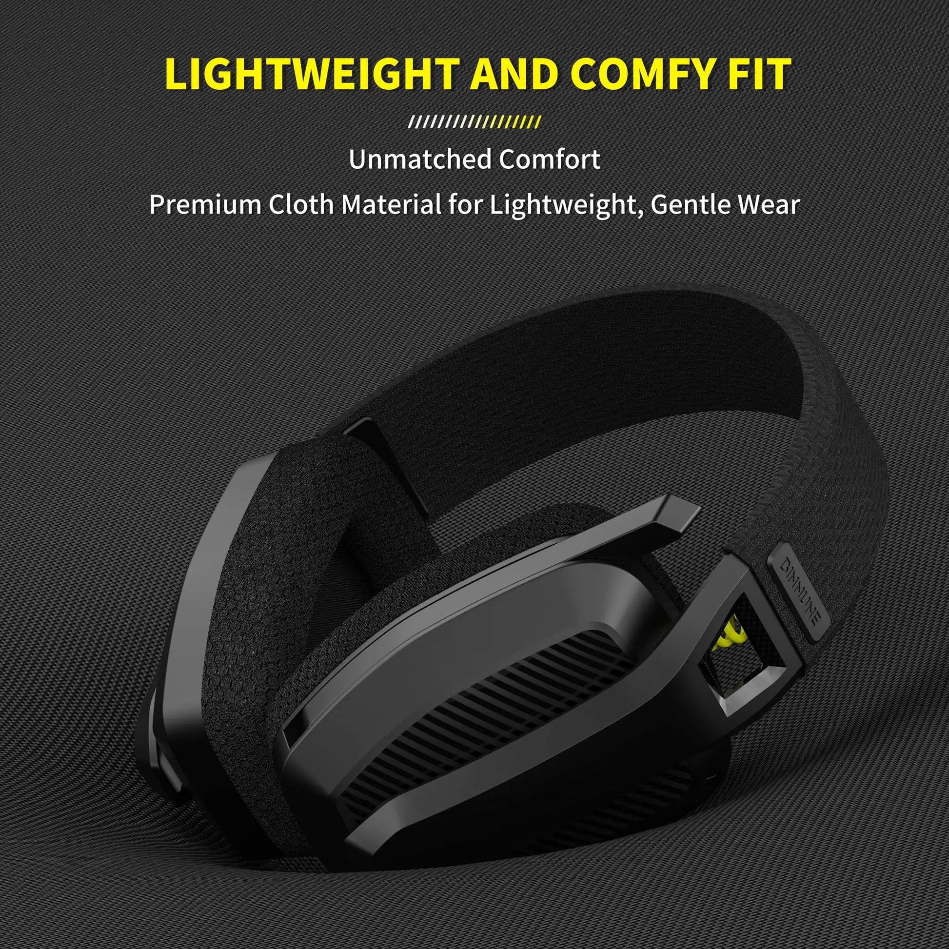 BINNUNE 2.4GHz Wireless Gaming Headset with Mic for PS5 and PC

