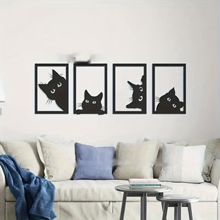 black cat decor