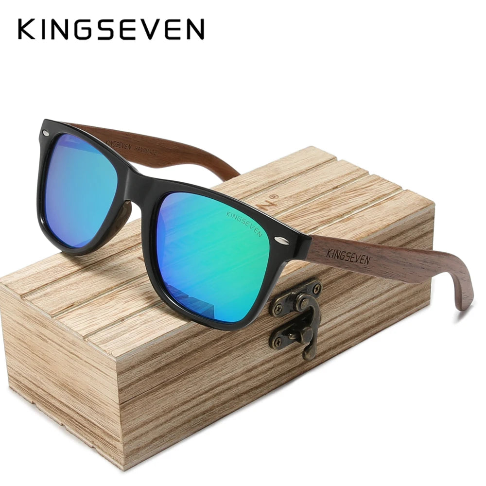 DIFF Tahoe Sunglasses Black Midnight Polarized with oversized black frame and metal top bar