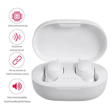 A6S Bluetooth Headset TWS Earbuds waterproof in-ear stereo with mic for sports and running
