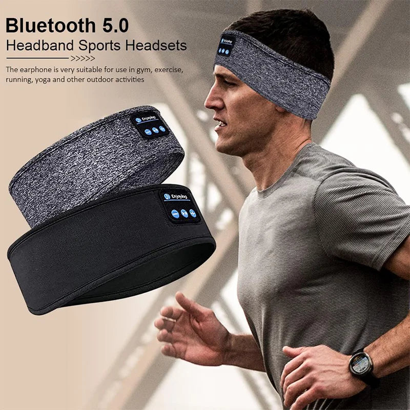 Oracluxe wireless Bluetooth sleep mask with built-in headphones for comfortable rest


