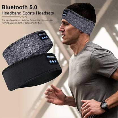 Oracluxe wireless Bluetooth sleep mask with built-in headphones for comfortable rest

