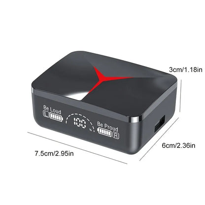 TWS M90 Wireless Headphones with Bluetooth, Mic, and Stereo Sound