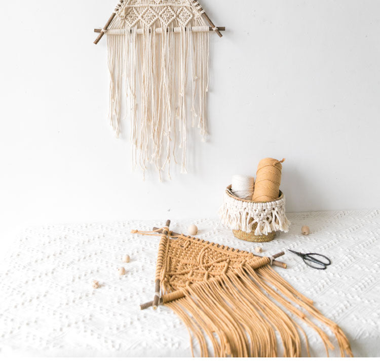 boho wall hanging