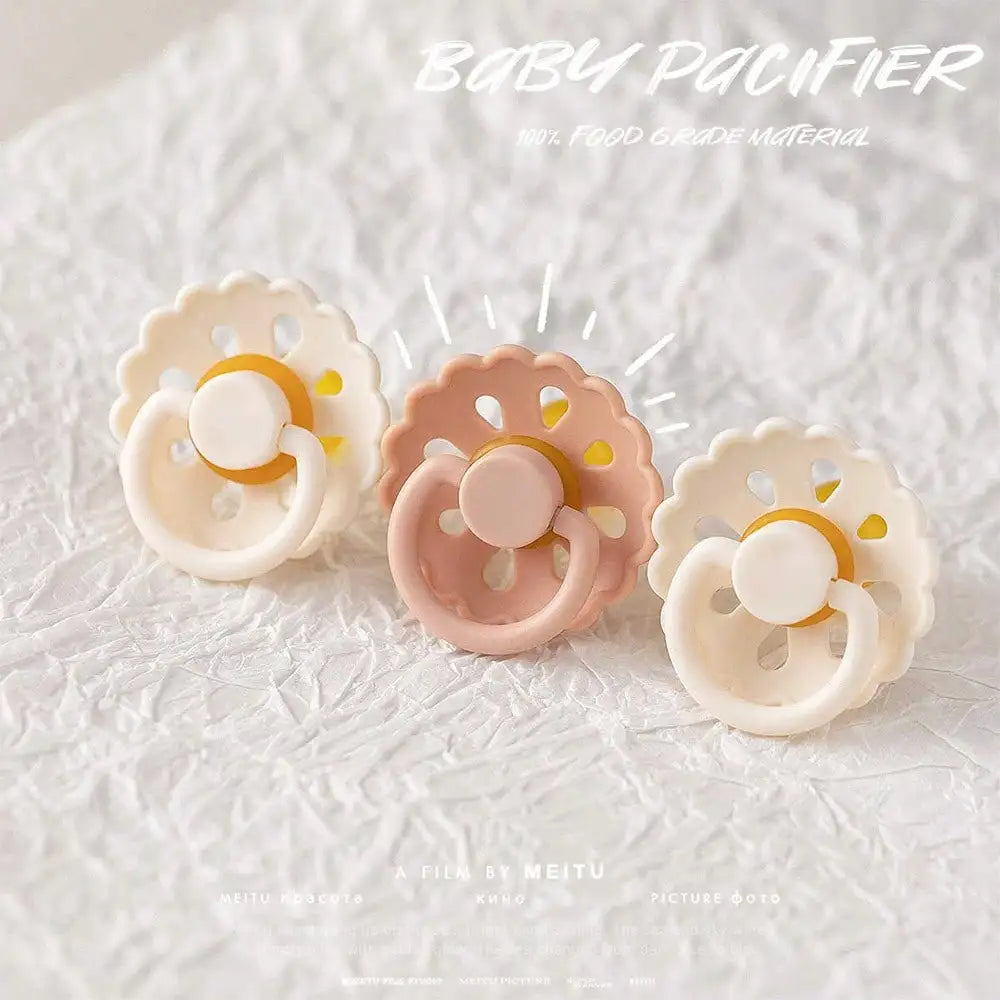 Portable baby pacifier with cover for travel and easy baby soothing

