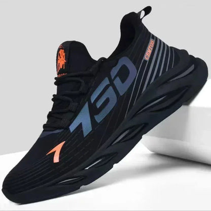 Lightweight summer casual sneakers for men with breathable mesh and soft non-slip sole

