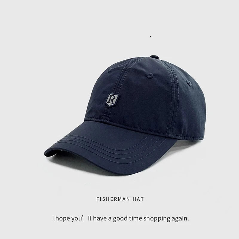 Quick-drying Outdoor Sun Hat with Breathable Fabric and Adjustable Fit for Golf, Fishing, and Summer Protection