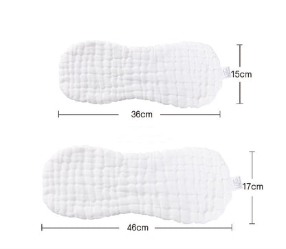 12-layer washable cotton baby diapers for newborns with soft breathable fabric

