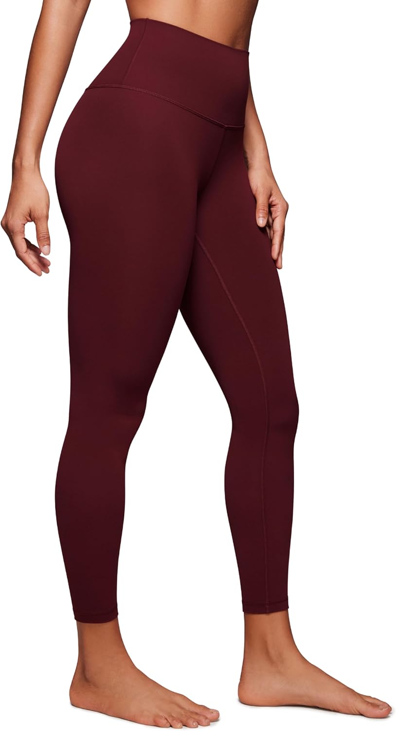 Soft stretchy high-waisted yoga workout leggings