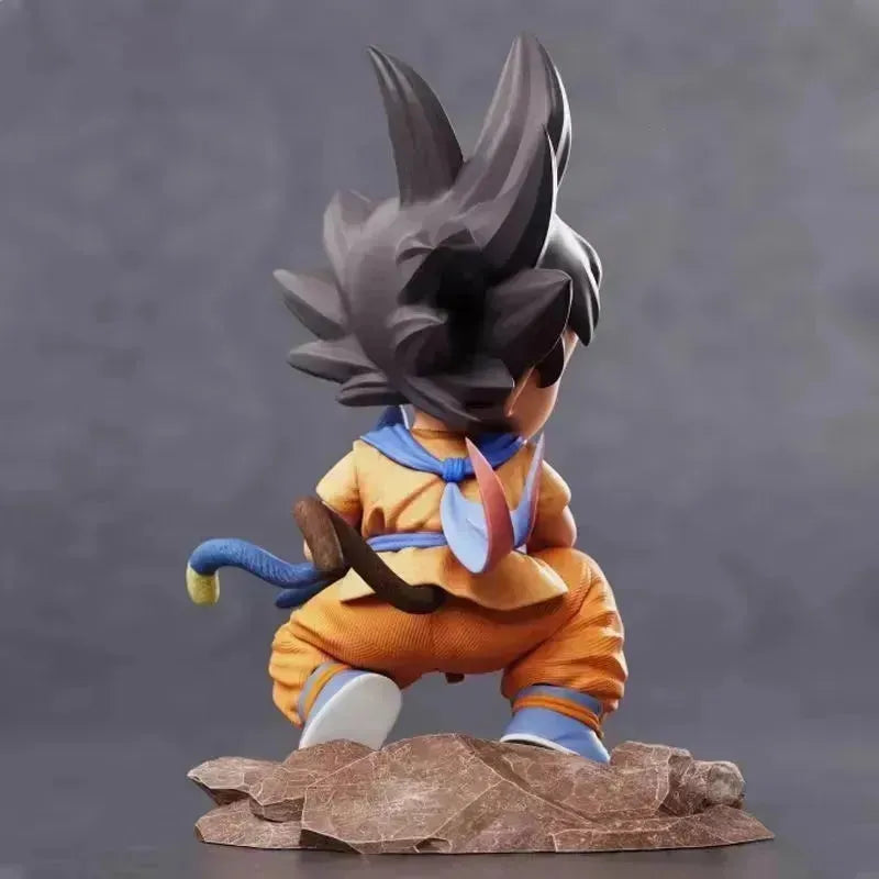 Dragon Ball Goku Hugs Puer Ya Mu Tea PVC Figures – Collector's Gift