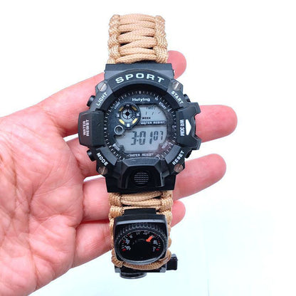 waterproof-paracord-watch-outdoor-sports