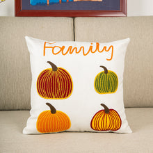 Pumpkin Embroidered Halloween Pillow Cover -- FastCartUS -- product