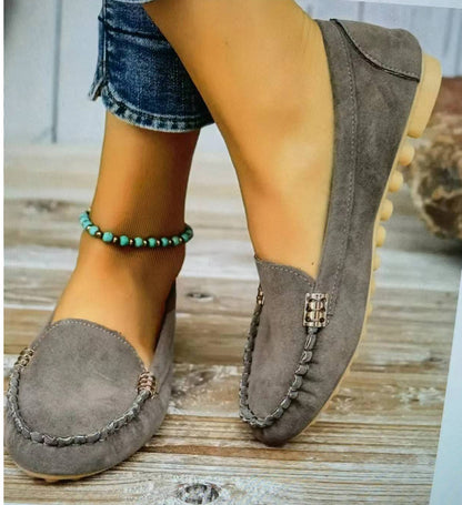 Flat Heel Pumps Single Shoes Flat Women's Shoes Student Peas Shoes