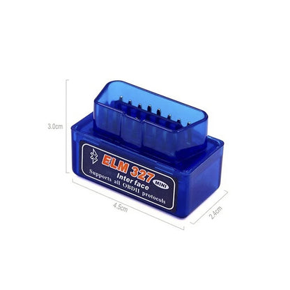 Mini Bluetooth ELM327 OBD2 scanner V2.1 V1.5 car diagnostic tool for Android and iOS