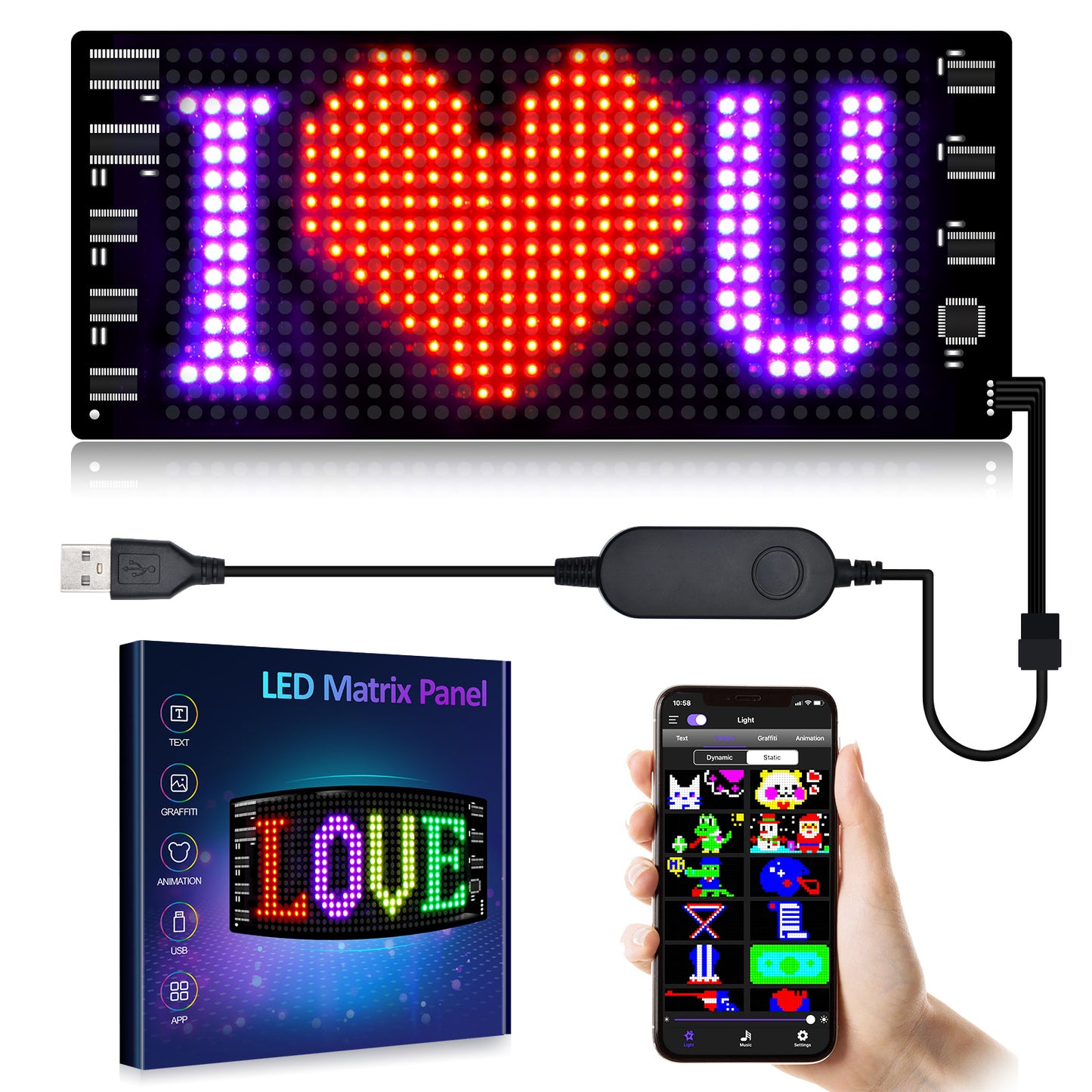 car led sign