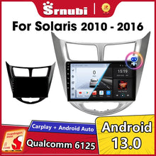 Srnubi Android 13 Carplay car radio for Hyundai Solaris Verna Accent 2010–2016