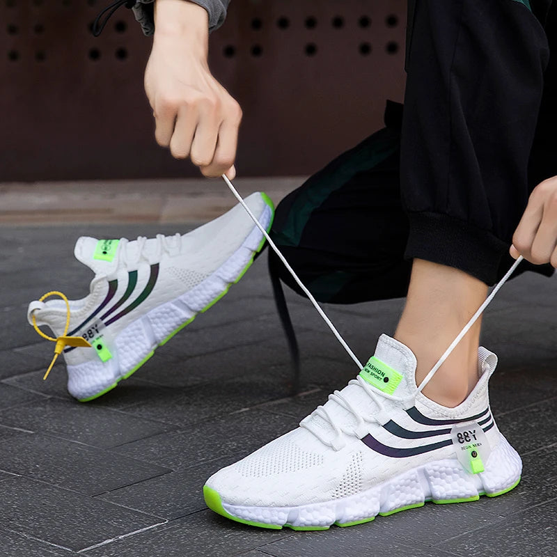 Comfortable Casual Sneakers for Men and Women - Lightweight and Breathable Running Shoes