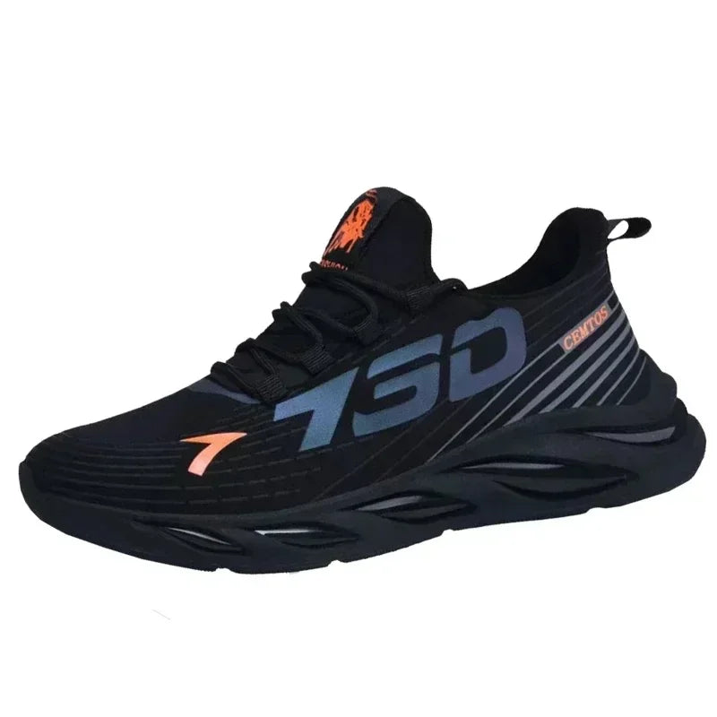 Lightweight summer casual sneakers for men with breathable mesh and soft non-slip sole

