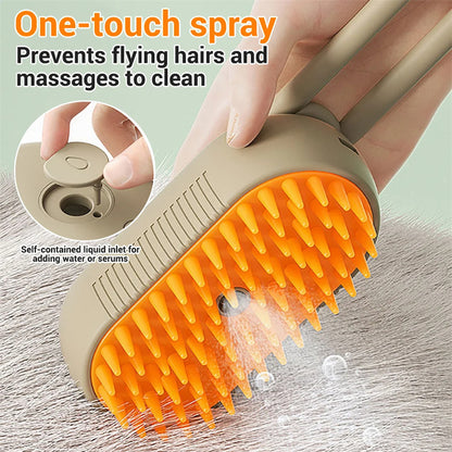 cat steam brush