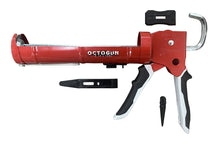 Drip-free caulking gun with smoother