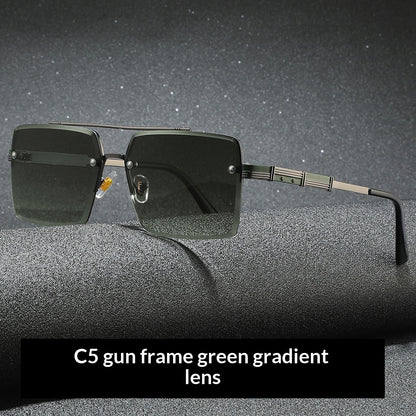 Mens Vintage Versatile Driving Sunglasses