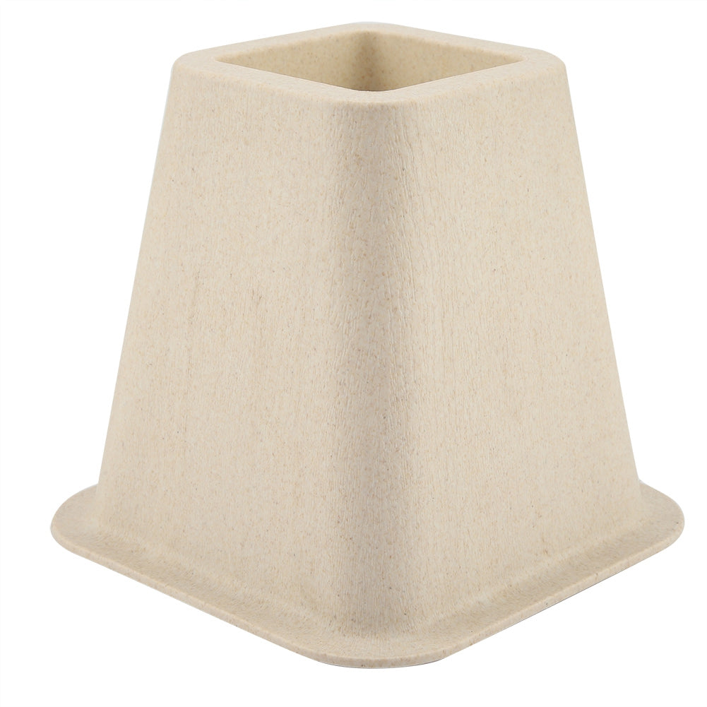 Imitation Porcelain Furniture Raisers Set of 4 For Bed Chair Desk Table