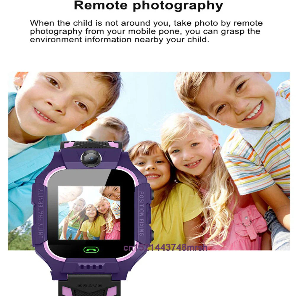 Kids Smartwatch with GPS, SOS, Camera, and 2G Phone Features