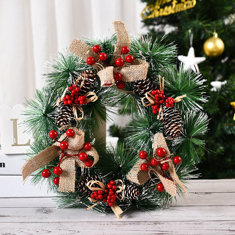 christmas wreath decor