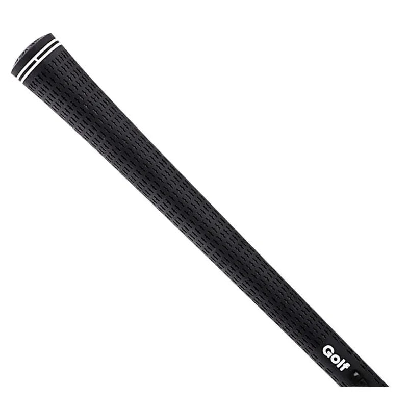 Classic Cross Pattern Golf Rubber Grips for Non-Slip Club Control and Comfortable Swing Performance