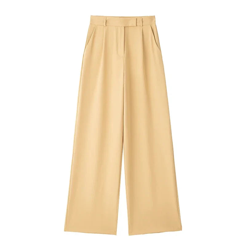 Classic Tailored High Waist Pants for Women in 6 Colors

