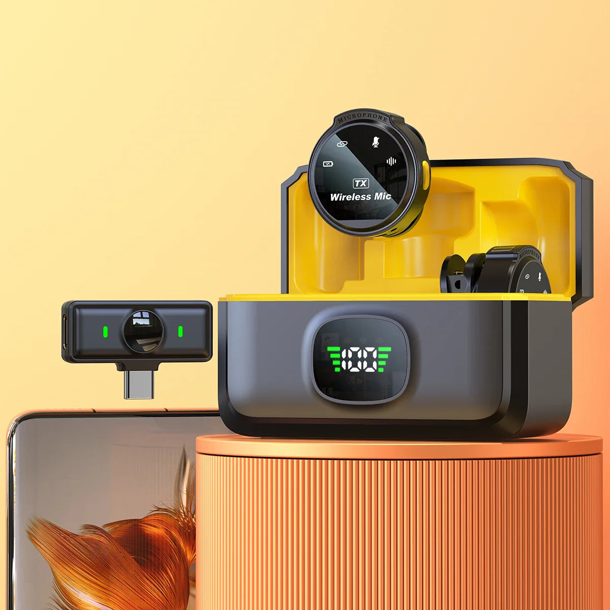 clip microphone phone