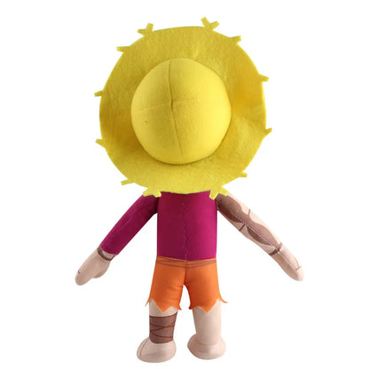 Coco movie plush toy set with Miguel, Hector, Dante, and Pepita

