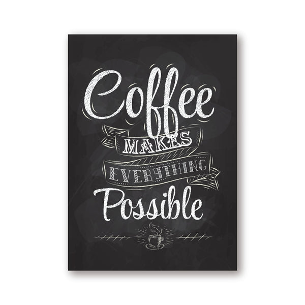 coffee wall poster