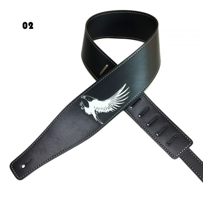 color guitar strap design
