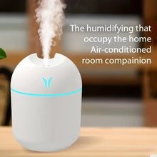 Portable USB Ultrasonic Air Humidifier Essential Oil Diffuser with Colorful LED Light for Car and Home

