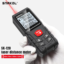 Snakol Laser Distance Meter with 50m to 120m Range, Digital Tape Measure and High Precision Professional Rangefinder Tool