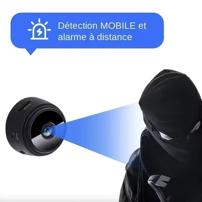 Compact Mini WiFi Security Camera for Indoor Surveillance

