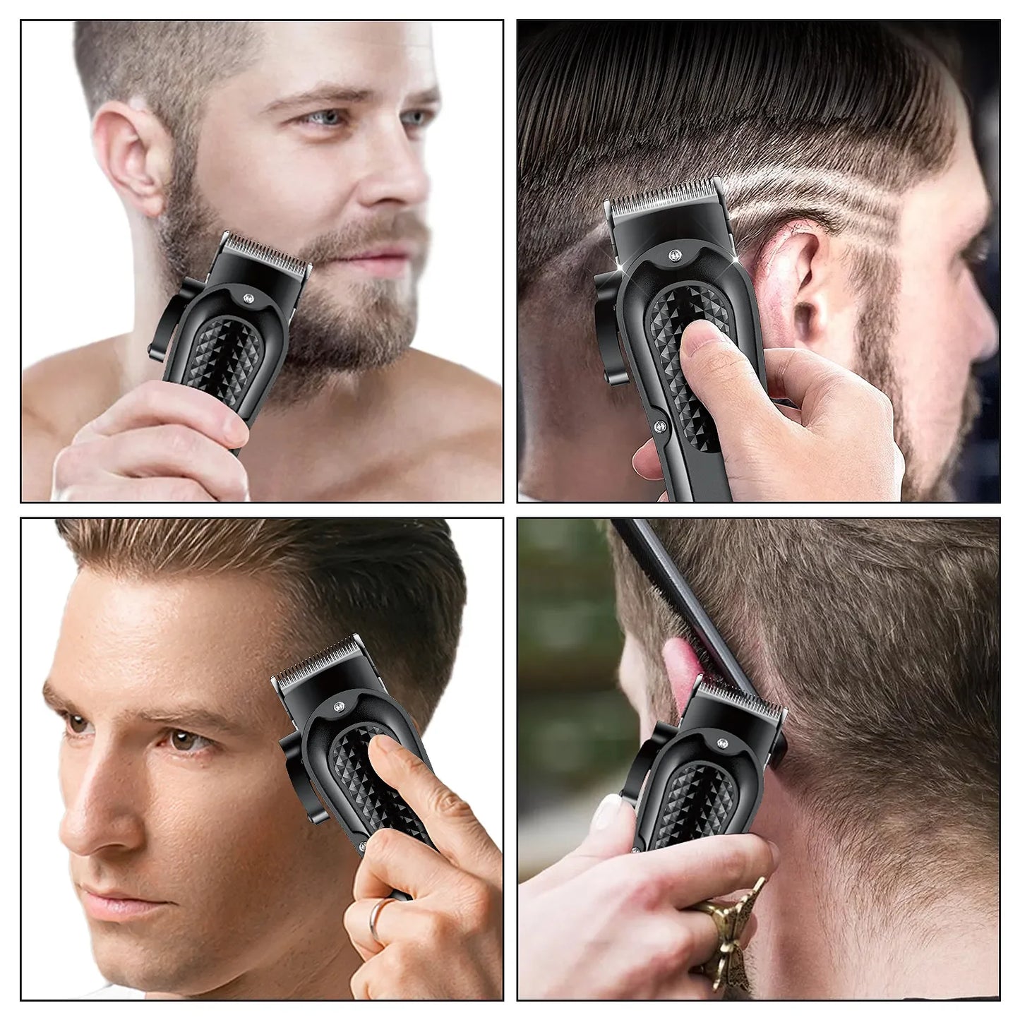 Rechargeable Hair Clipper HYN-212 for Men’s Cordless Beard Trimming
