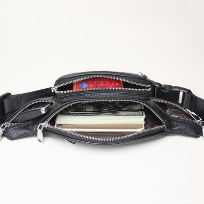 Mens Leather Waist Bag